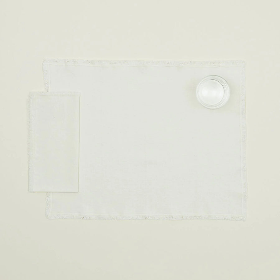 Ivory Cotton Napkin, Set of 4