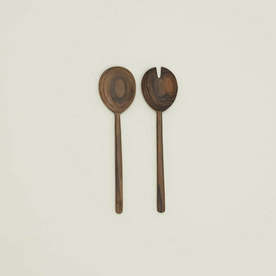 Organic Walnut Serving Set